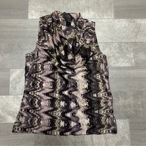 Ann Taylor Petite | Women’s Cow Neck Blouse |‎ Size Small